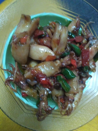 Cara Sederhana Membikin Resep  Cumi asin manis yang Lezat, Bisa Manjain Lidah