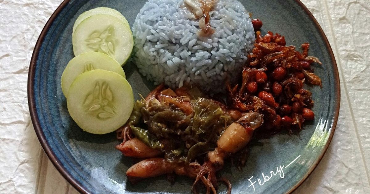 Nasi Liwet Bunga Telang