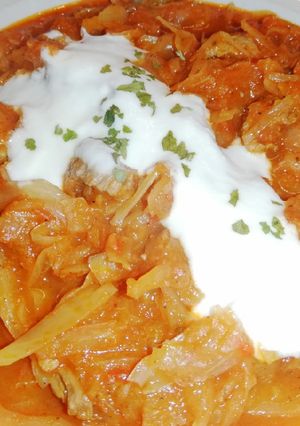 "Etli Kapuska" azaz "káposztás hús" török módra recept fotója