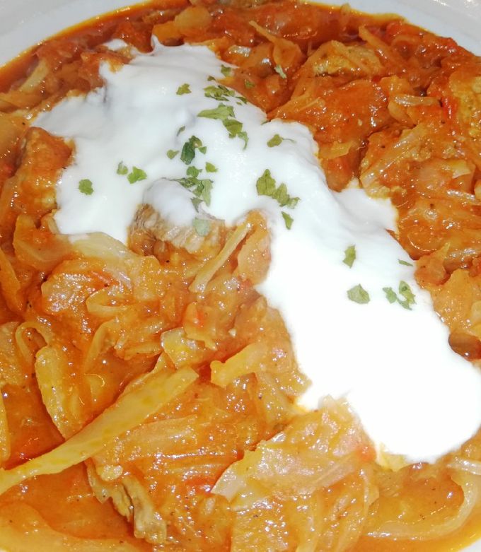 "Etli Kapuska" azaz "káposztás hús" török módra recept fotója