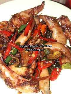 Foto resep Oseng cumi asin saus tiram