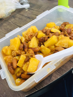 عکسی از دستور خوراک لوبیا