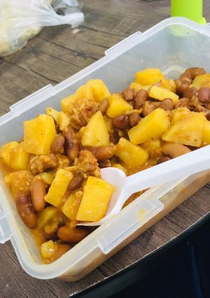 عکسی از دستور خوراک لوبیا
