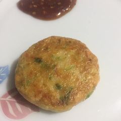A picture of Dahi kabab.