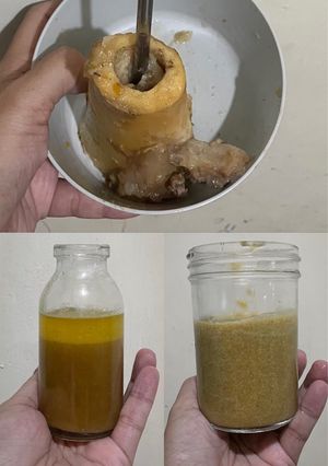 Foto resep 140. Bone broth dan sumsum
