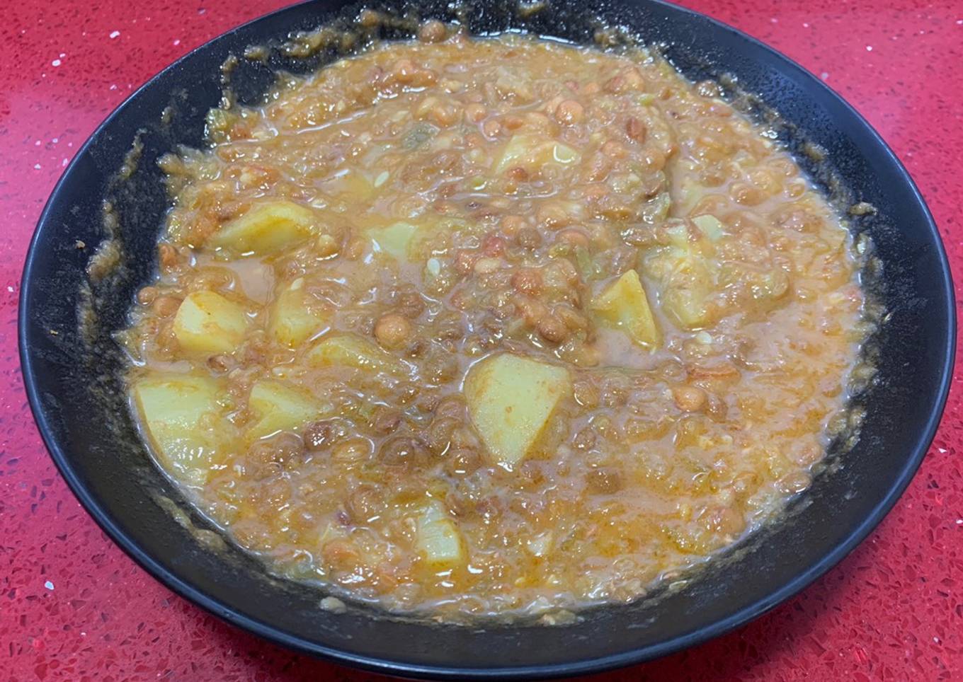 Lentejas estilo tradicional - Monsieur Cuisine Connect
