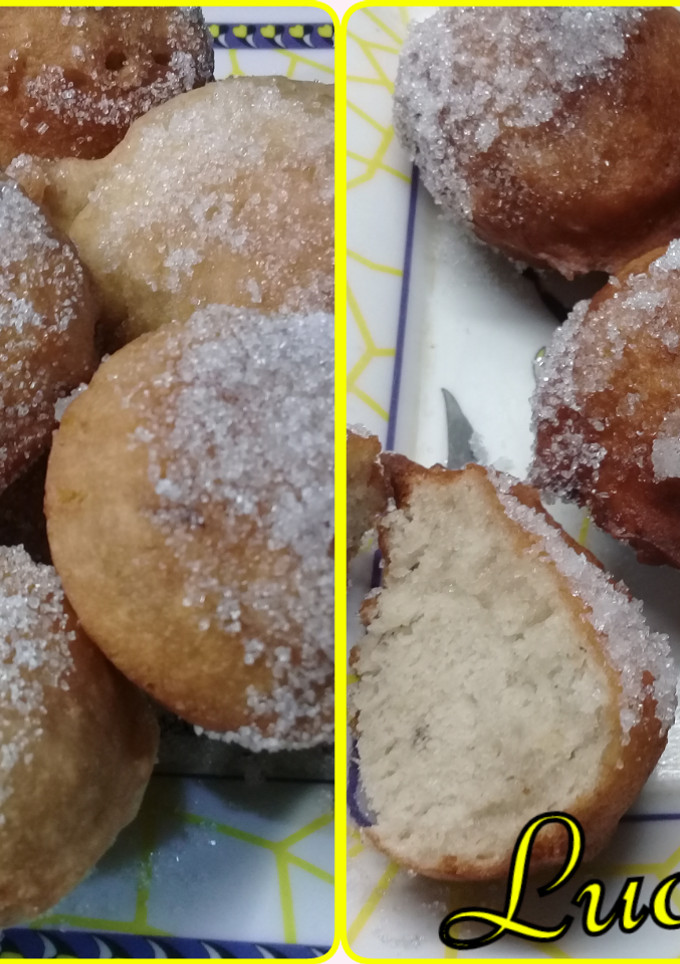 Una foto de Buñuelos de banana