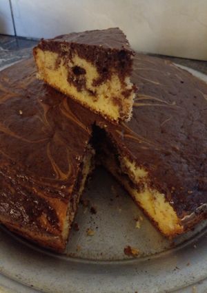 Una foto de Torta marmolada