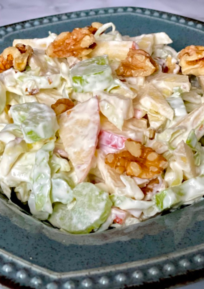 Una foto de 🇺🇸 Ensalada WALDORF (Estados Unidos)