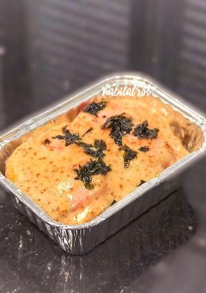 Foto resep Salmon Mentai Rice