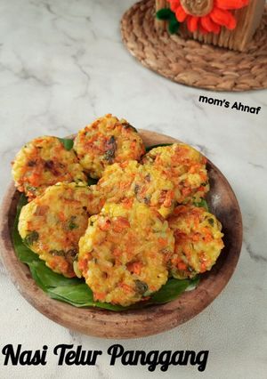 Foto resep Nasi telur panggang