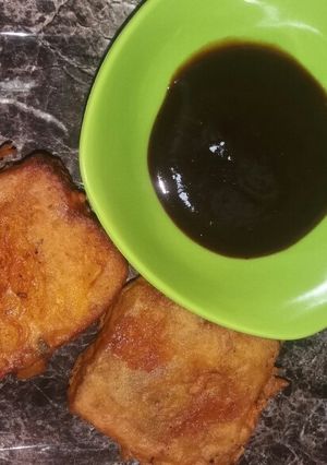 A picture of Bread Pakora.