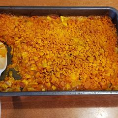 Cheesy Squash Casserole A picture of Cheesy Squash Casserole.