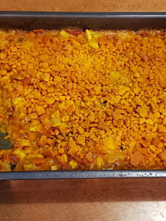 A picture of Cheesy Squash Casserole.