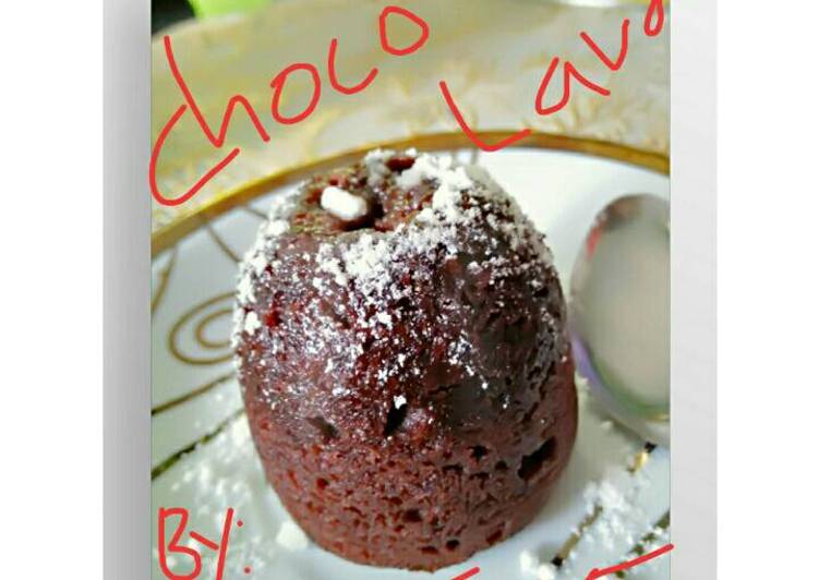 Choco lava kukus (Nutrijel brownies)