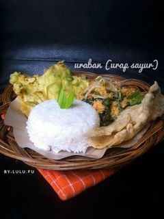 Foto resep Uraban (urap sayur)