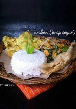 Foto resep Uraban (urap sayur)