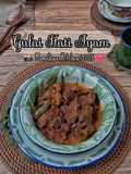 Gulai hati ampela Minang