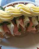 Papas hasselback con mayonesa casera