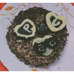 A picture of Dark Chocolate Buttermilk Cake.