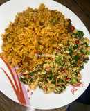 Palm oil jollof 🍚 rice 🍽