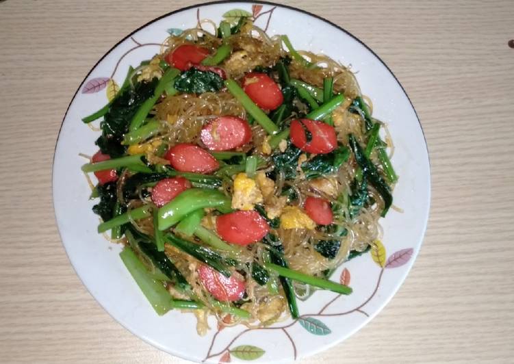 Resep Oseng mie jagung Anti Gagal