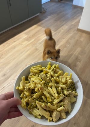 Une photo de Pâtes au Curry