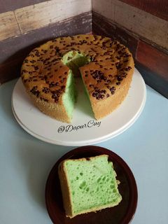 Foto resep Chiffon Pandan Putih Telur