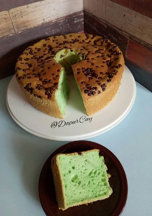 Foto resep Chiffon Pandan Putih Telur