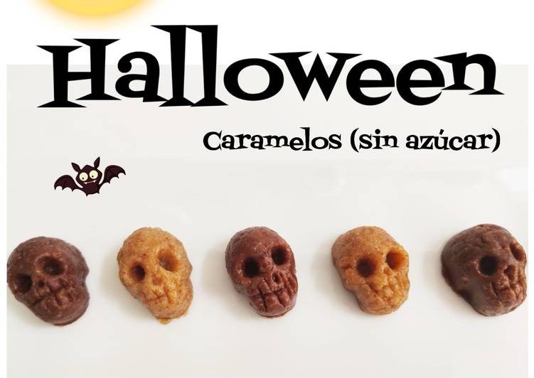 Recipe of Super Quick Homemade Caramelos para Halloween (sin azúcar)