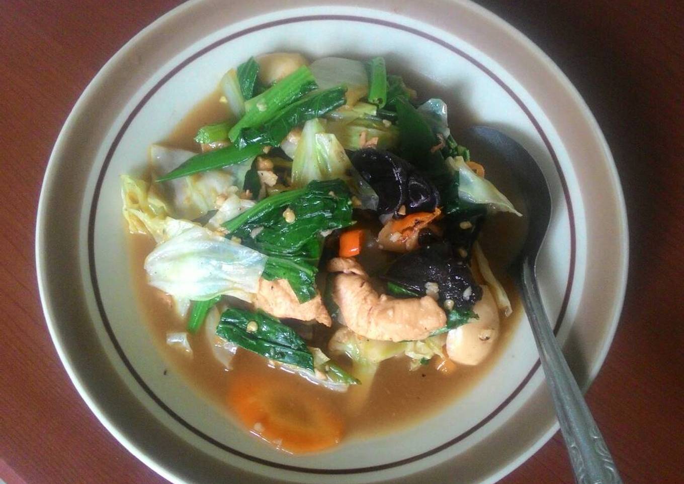 Diet GM (Day 6) - Daging atai Ikan dan Sayuran