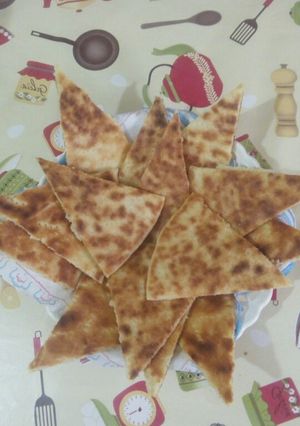 صورة لوصفة رخساس الفرينة (طحين) ودقيق