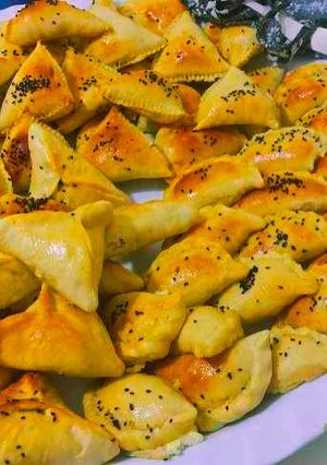 صورة لوصفة فطائر بجبنة