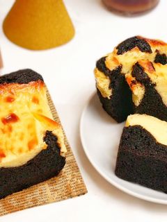 Foto resep Cream Cheese Brownies / Brownies Cheesecake (No Mixer)