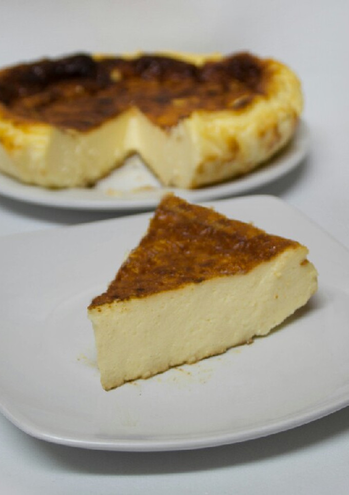 Una foto de Tarta de queso al horno