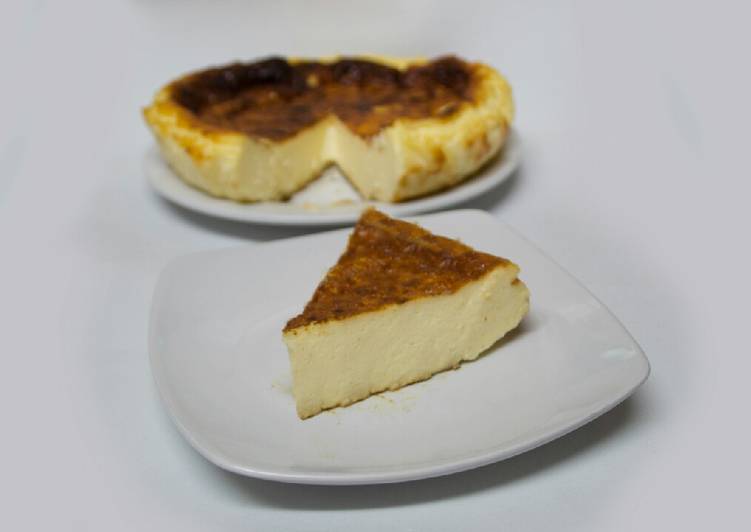 Tarta de queso al horno