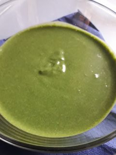 Tejszínes spenót recept fotója