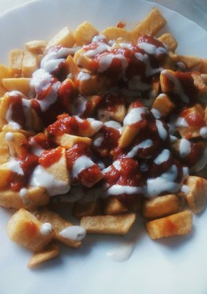 Una foto de Patatas fritas especiadas