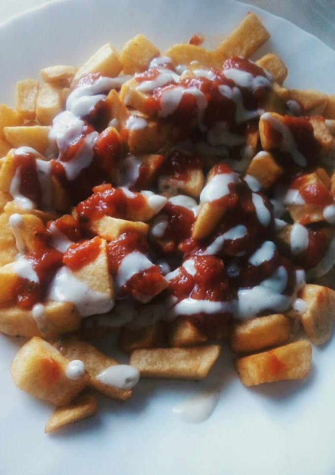 Una foto de Patatas fritas especiadas