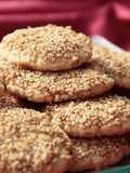 Barazek. Galletas de sésamo sirias