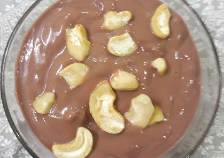 Recipe of Quick Chocolate Custard