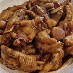 A picture of Chicken Feet Adobo.