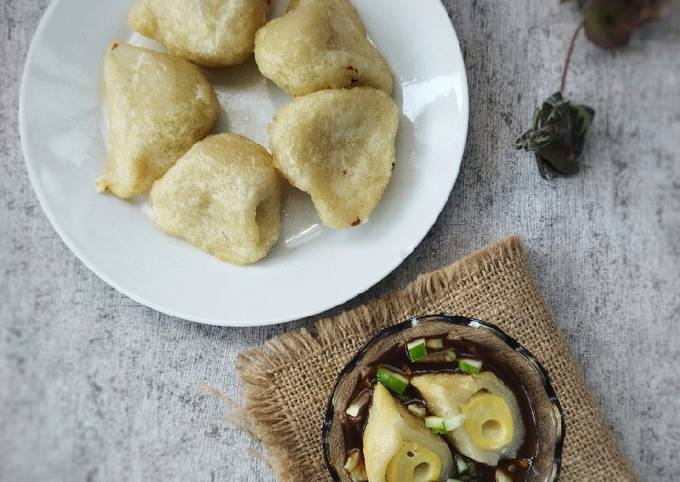 Standar Resep memasak Pempek Dos Isi Telur yang menggugah selera