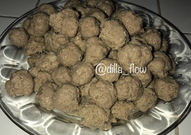 Resep Bakso Daging Anti Gagal