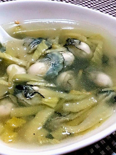 【5分鐘快速料理】酸菜蚵仔湯 的食譜成品照片