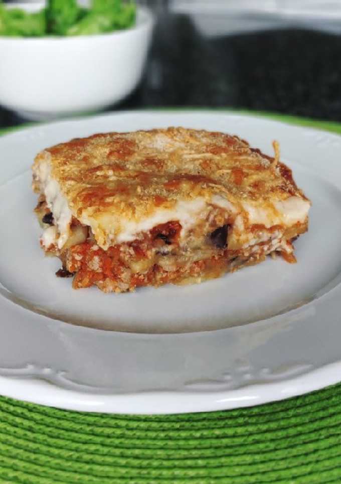 Una foto de Moussaka