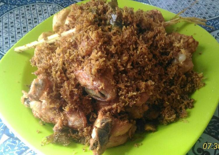 Ayam bumbu tahu tempe