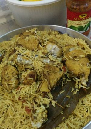 صورة لوصفة مجبوس سمك دباغي (بحريني)