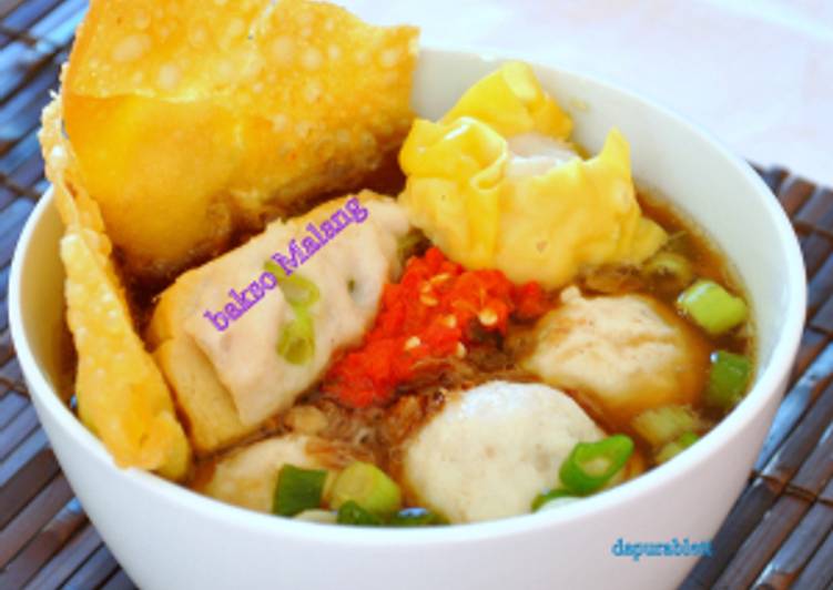  Resep  Bakso  Malang  Daging Ayam  oleh Mumma Jahe Cookpad