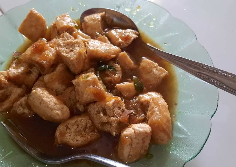 Resep Tahu Gejrot, Bisa Manjain Lidah